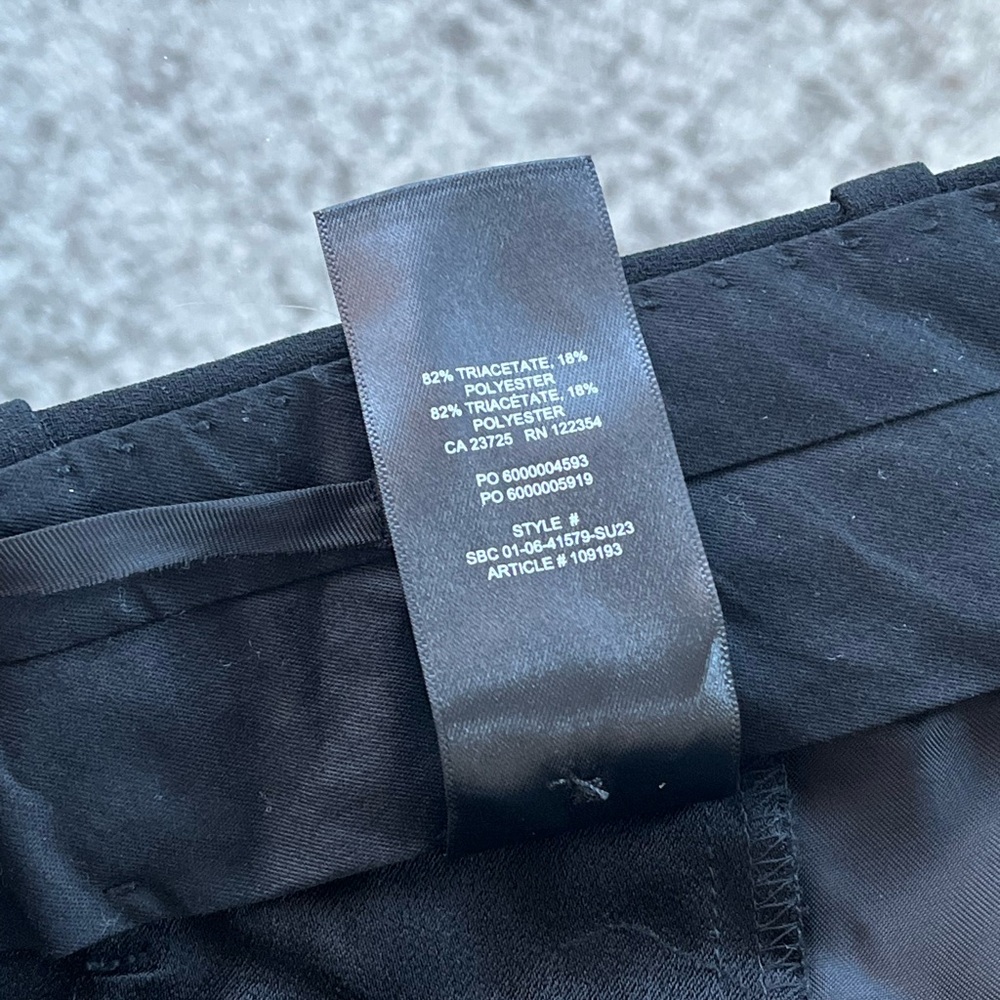 Aritzia Babaton Marmont Black High-rise Wide-leg Wide-Leg Formal Evening Pants - Picture 15 of 16